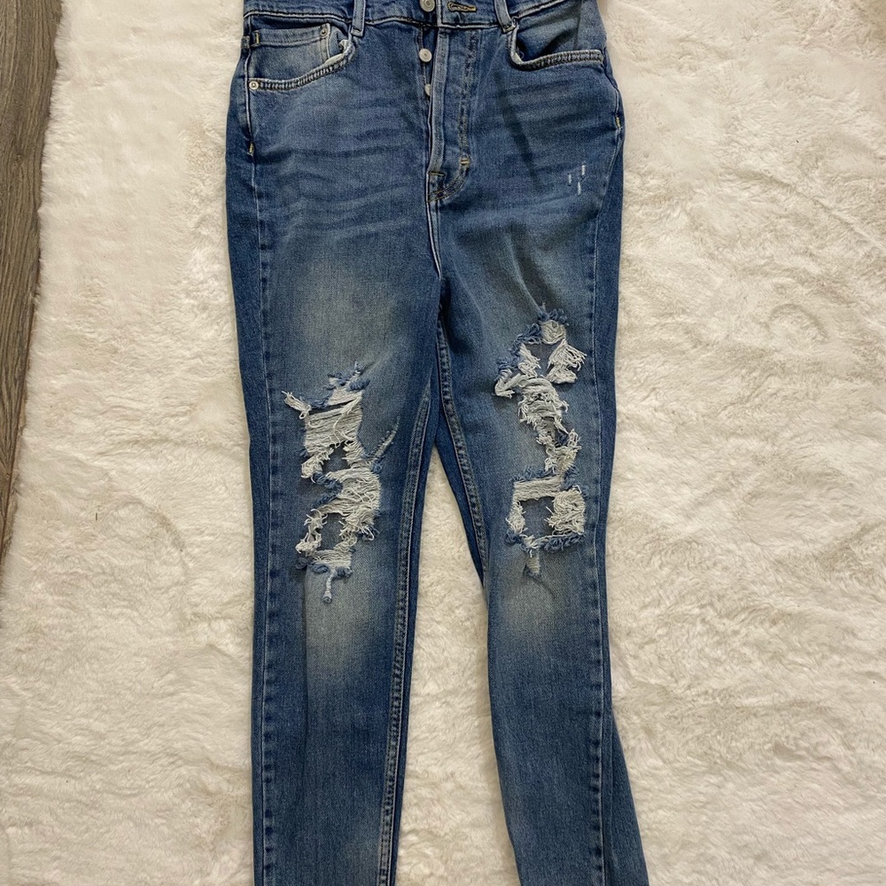 Free People High Waisted Jeans
